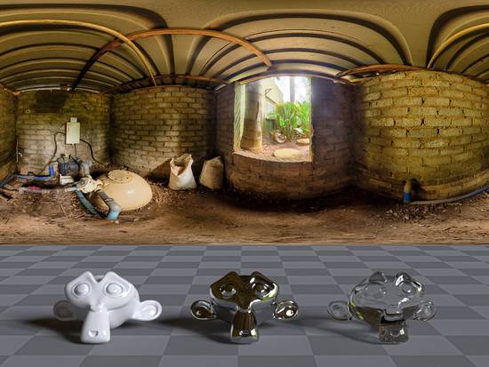 HDRI Haven - Storeroom With Pipes