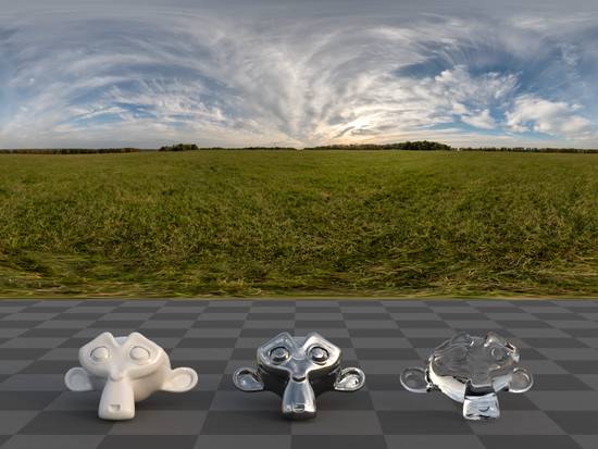 HDRI Haven - Ancient Graveyard In The Field