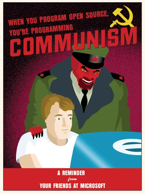 opensource is communism