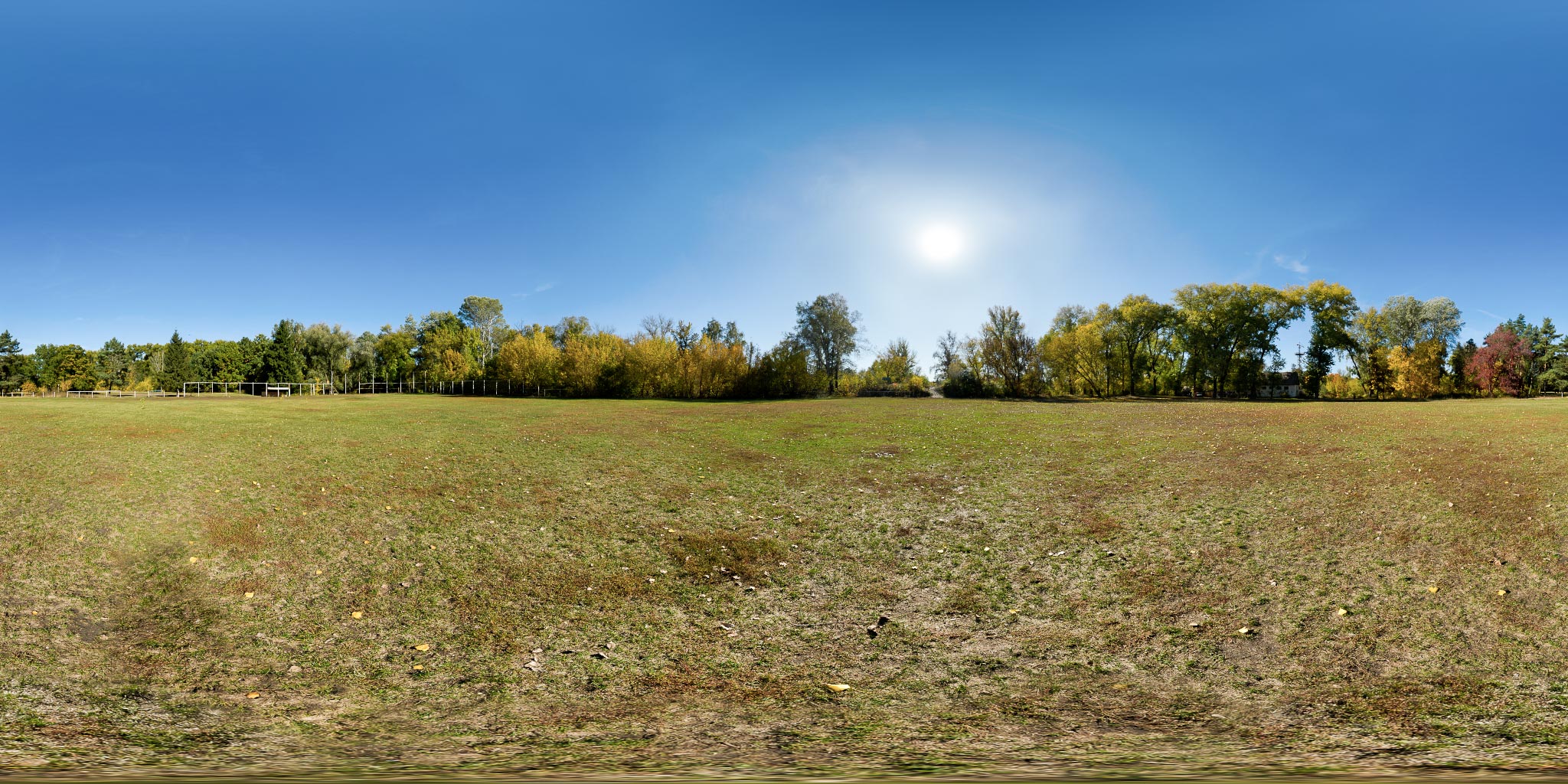 Field Near The Park • HDRI Haven