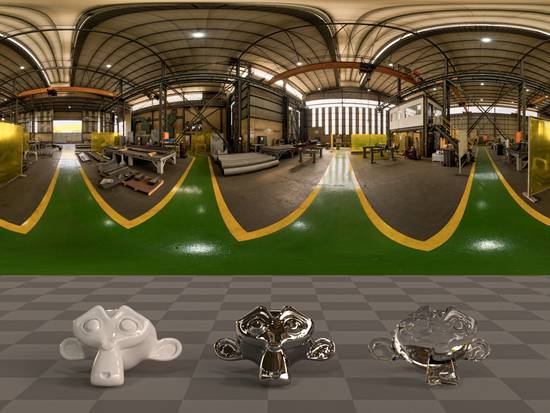 HDRI Haven - Factory And Pipes