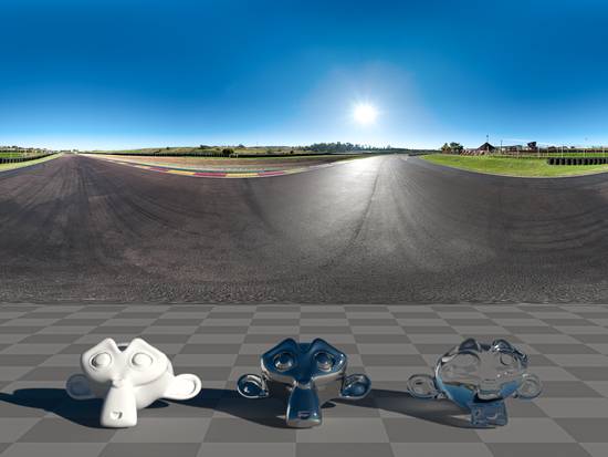 HDRI Haven - Morning Racing Circuit